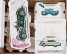 Franklin Mint a collection of 1/43rd scale 'Classic cars of the Fifties':,