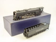 A KTM (Japan) New York Central 4-8-4 'Niagara Class locomotive and fourteen wheel tender:,