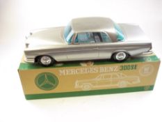 Ichiko (Japan) a large scale friction drive tinplate Mercedes Benz 300SE:,