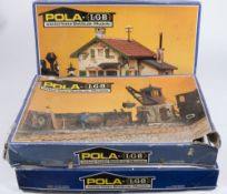 Three Pola LGB building kits:, comprising No 920 Small coaling depot,