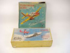 A French Joustra tinplate 'Rallye' Light aircraft in original box,