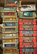 A collection of Russian diecast vehicles by Moskvitch and Novoexport:,