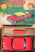 Modern Toys (Japan) Radicon Tinplate battery operated New Sedan Radio Remote Control Oldsmobile:,