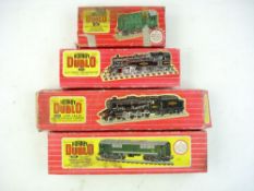 Hornby Dublo locomotives:, comprising BR black 2-8-0 8f Locomotive and tender (2224),