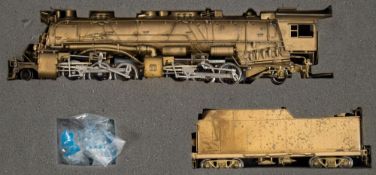 A United Scale Models (Japan) Chesapeake & Ohio 2-6-6-2 Mallet Articulated locomotive and tender:,