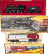 Rivarossi for AHM 4-6-0 Casey Jones 'Cannon Ball Express' No 382: with tender, black, boxed,