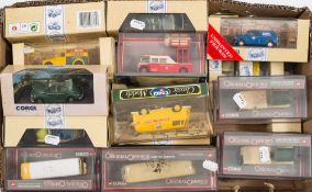 Corgi Classics a group of various boxed vehicles and Omnibuses etc:,