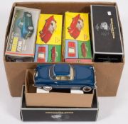 Ichiko (Japan) and others a group of tinplate friction drive cars:,