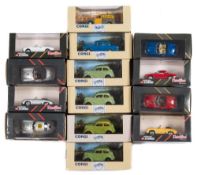 Corgi/Detail cars a boxed group of various 1/43rd scale model cars:, including ART.