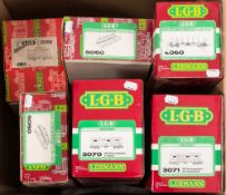 Lehmann LGB:, Rio Grande Caboose (4065), Flat Car (4060),