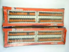 Rivarossi (Italy) two boxed sets no 2713 'Chippewa Hiawatha Limited Passenger cars:,