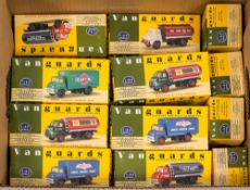 Vanguards a collection of 1/64th scale model Classic Commercial vehicles:,