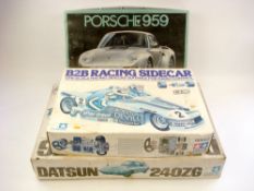 Tamiya 1/8th scale model radio control BSB Racing Sidecar:,