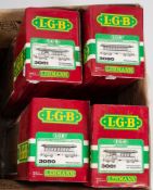 Two pairs of LGB American Denver and Rio Grande Western passenger coaches:,