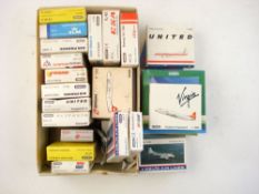 Schabak (Germany) a group of 1/600th scale model aircraft in various liveries:,