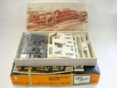 A Protar (Italy) 1/12th scale white metal Fiat 1500cc Racer No 806S:,