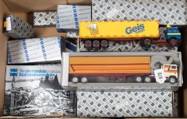 Conrad (Germany) a collection of various commercial vehicles and cars:, including an Audi Coupe,