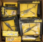 Solido, a large collection of military vehicles and helicopters:,