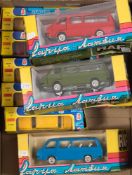 Vaz (USSR) five various Lads cars including two Police cars:,