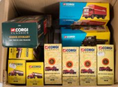 Corgi Classic a group of four No 31001 'BRS- British Road Services' Shap Fuel Sets:,