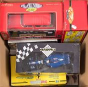 Majorette, Burago and others a collection of 1/18th scale model cars:,