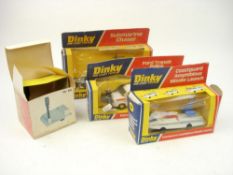 French Dinky No 594 Traffic Lights:, together with Ford Transit Police Accident Unit (269),