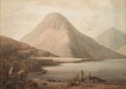 Circle of Edward Dayes [1793-1804]- Great Gable, Wast Water,