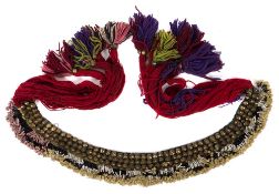 A Mfengu bead work belt:,