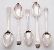 A William IV Old English pattern silver tablespoon, maker James Barber & William North,