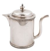 A George V silver argyle, maker Martin Hall & Co, Sheffield,