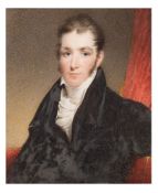 Thomas Hargreaves [1775-1846]- A miniature portrait of Peter Rothwell [1792-1849],