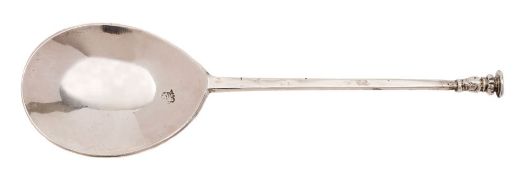 A Charles I seal top spoon, maker Benjamin Yates, London,