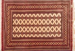A Turkoman rug:,