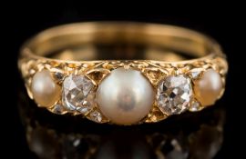 A late 19th century gold,