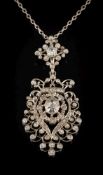 A white metal and paste-set,