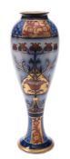 A William Moorcroft at James Macintyre 'Aurelian Ware' vase: of slender baluster form,