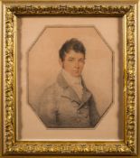 Robert Field [1769-1819]- Portrait of W M Hamilton, bust-length,