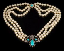 A turquoise,