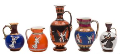 A group of six Samuel Alcock & Co.