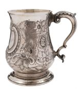 A George III silver mug, maker Benjamin Bickerton, London,