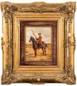Jean Louis Ernest Meissonier [1815-1891]- Le Petit Homme Rouge,