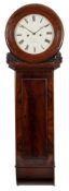 Upjohn, Exeter, a small striking mahogany wall clock: the eight-day duration,