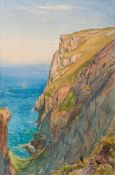 Charles Reginald Aston [1832-1908]- Cliffs at Babbacombe,