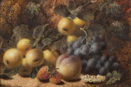 Oliver Clare [1853-1927]- Still life of a pear,