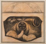 * Norman Adams [1927-2005]- St Peter's Lament - Passion Series:- signed with initials and dated