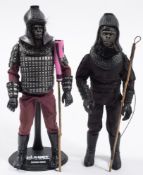 A loose 1/6th scale Planet of The Apes figure 'General Ursus' and one other 'Gorilla Warrior' :,