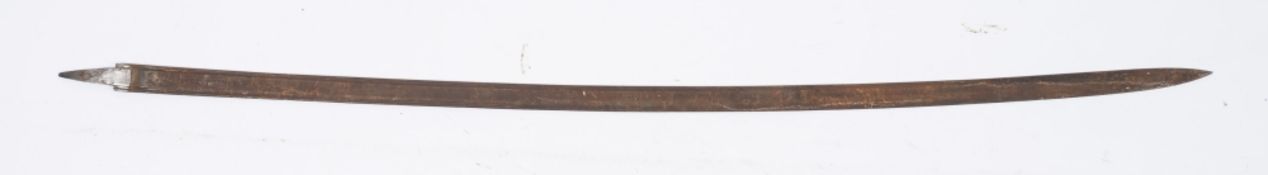 A 17th century infantry officer's sword blade and one other Spanish example:, (both a/f).