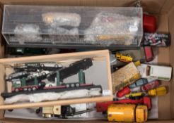 Corgi and others, a collection of various vehicles:, including a Faun Road Sweeper,