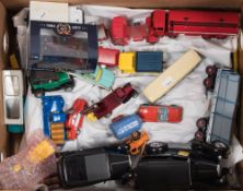 Dinky, Corgi and others a collection of various diecast vehicles:, including a Chevrolet Impala,