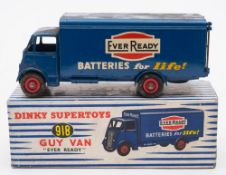 Dinky 919 Guy Van in 'Robertsons Golden Shred' livery:, red with silver radiator,